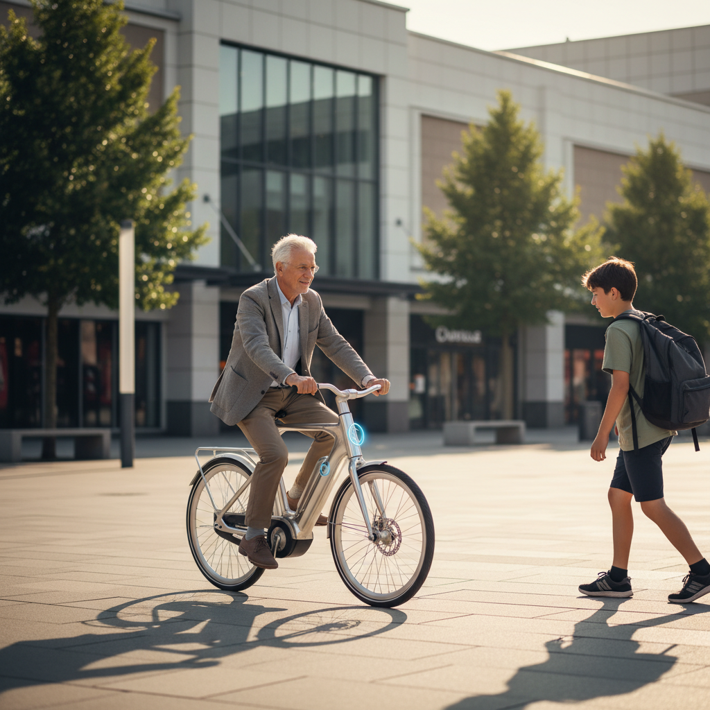 เทรนด์ EV 2027: E-Bike ระบบ AI เบรกอัตโนมัติ ปลอดภัยขั้นสุด - ai-ebike-safety-trend-2027