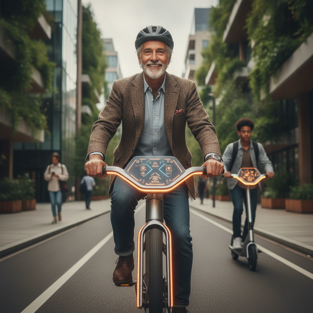 เทรนด์ 2027: E-Bike ผสาน AI เตือนก่อนชน ปลอดภัยถูกใจวัยเก๋า - ai-safety-ebike-ev-trend