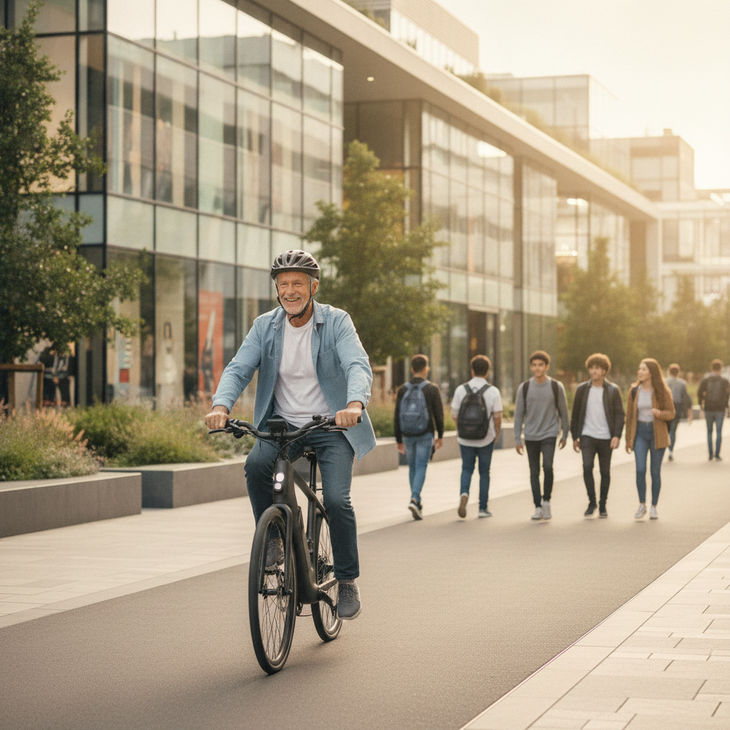 เทรนด์ E-Bike ปี 2027: ระบบ AI ช่วยเบรก ปลอดภัยทุกวัย - ai-safety-ebike-scooter-trend