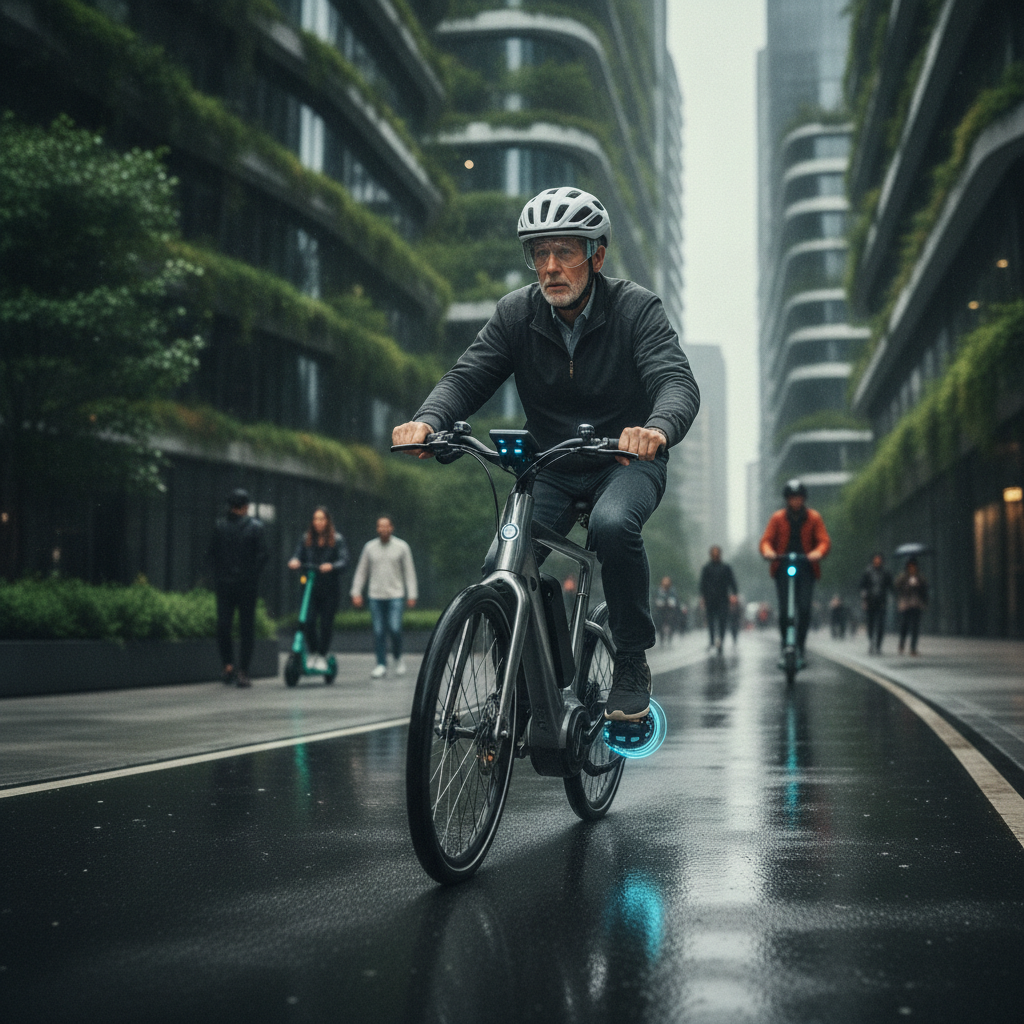 เทรนด์ EV 2027: AI อัจฉริยะยกระดับความปลอดภัยจักรยานไฟฟ้า - ai-safety-ebike-trend-2027