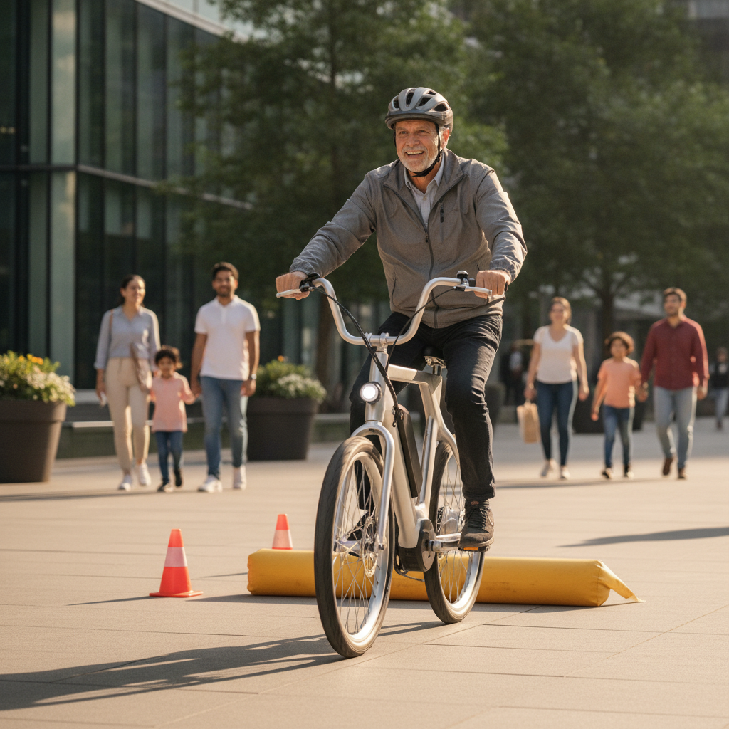 เทรนด์ E-Bike 2027: เทคโนโลยี AI ช่วยเบรก ปลอดภัยทุกวัย - ai-safety-ebike-trend-2027