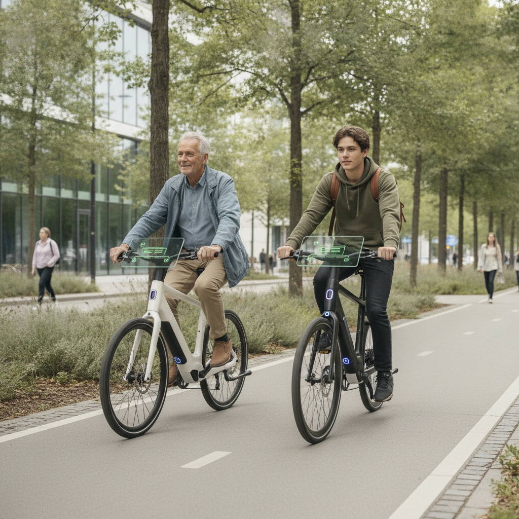 เทรนด์ EV 2027: ระบบ AI ช่วยขับขี่ E-Bike ปลอดภัยขั้นสุด - ai-safety-ebike-trend-2027