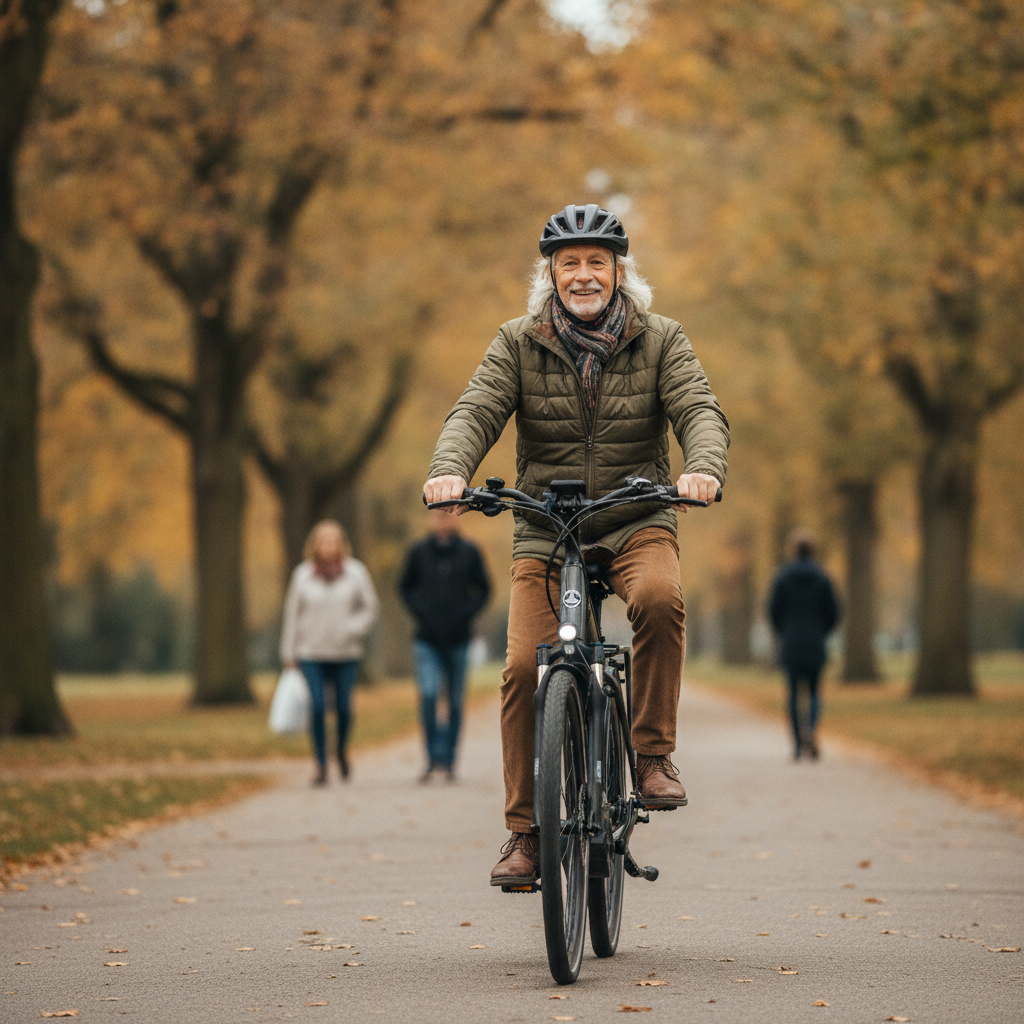 เทรนด์ EV 2027: ระบบ AI ช่วยทรงตัว E-Bike ปลอดภัยวัยเก๋า - ai-safety-ebike-trend-2027