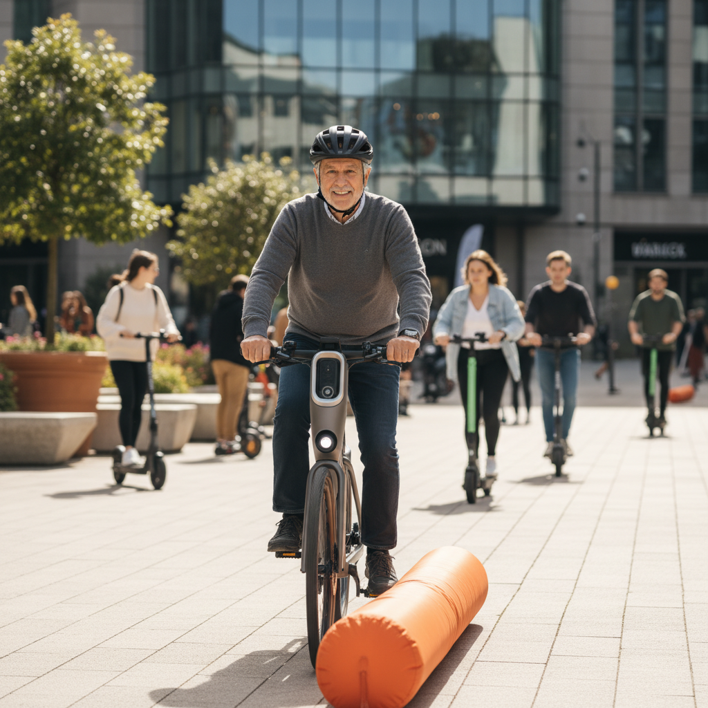 เทรนด์ EV ปี 2027! นวัตกรรม AI เซ็นเซอร์กันชนบน E-Bike - ai-sensor-ebike-trend-2027