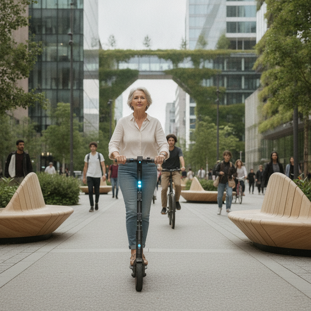 เทรนด์ 2027: E-Scooter ติดเซ็นเซอร์ AI ขับขี่ปลอดภัยขั้นสุด - ai-sensor-escooter-trend-2027