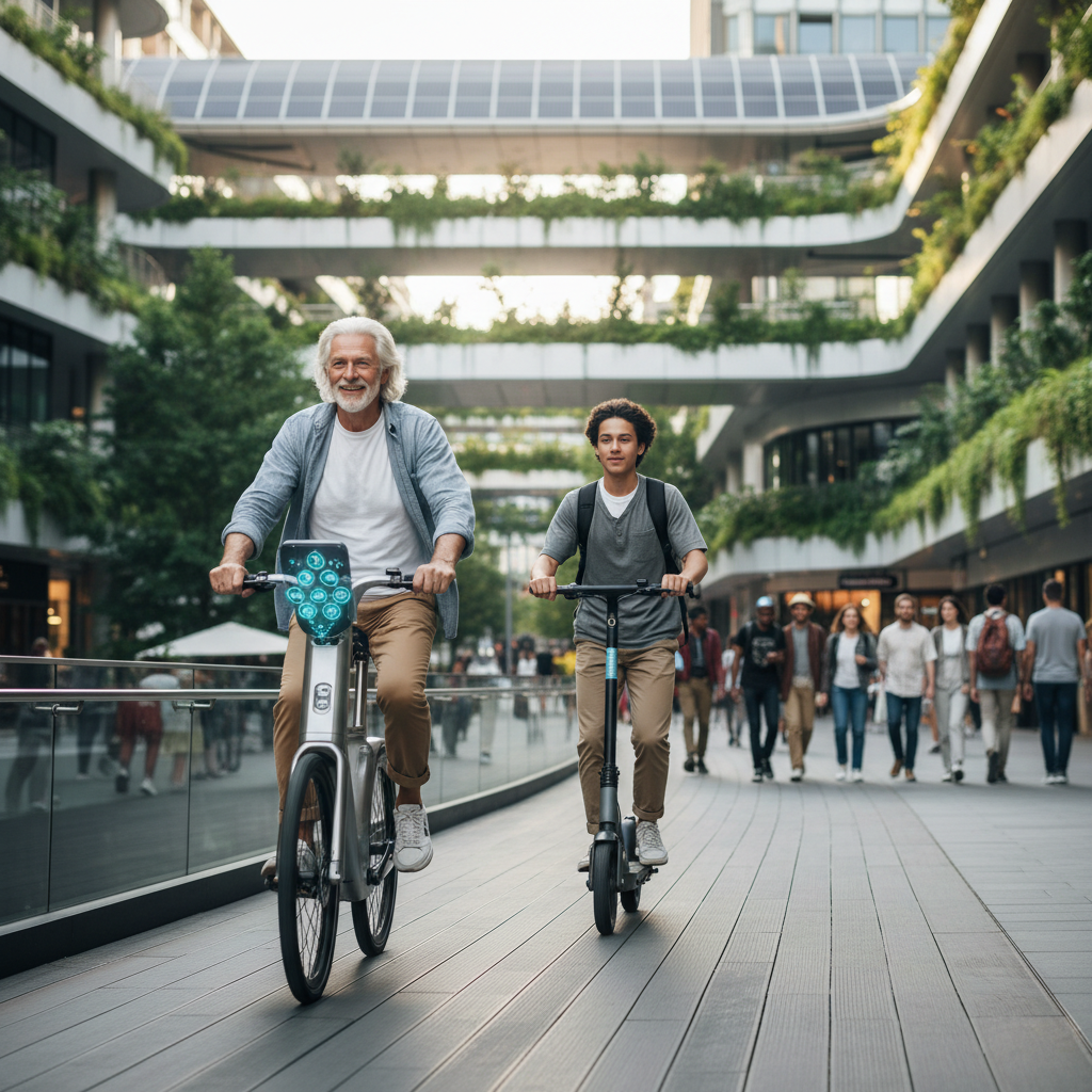 อนาคต EV 2027: E-Bike พลัง AI เบรกอัจฉริยะ ปลอดภัยทุกวัย - ai-smart-brake-ebike-2027