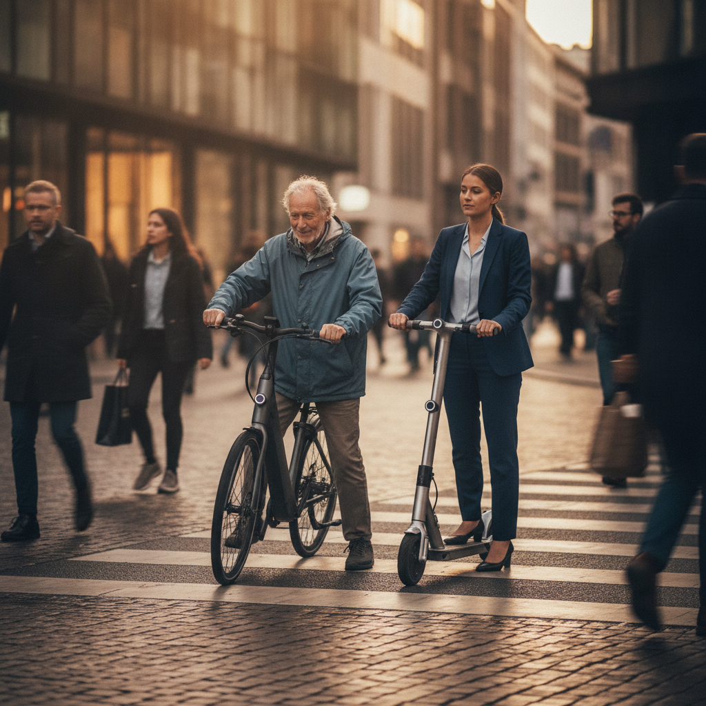 เทรนด์ 2027: ลุ้น E-Bike ติดตั้ง AI ช่วยเบรกป้องกันอุบัติเหตุ - ai-smart-braking-ebike-trend