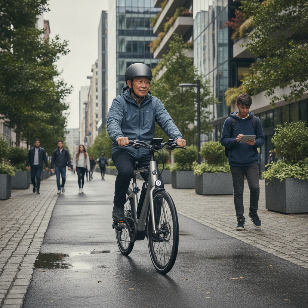 เทรนด์ 2027: E-Bike พลัง AI เบรกอัจฉริยะ ป้องกันอุบัติเหตุ - ai-smart-braking-ebike-trend