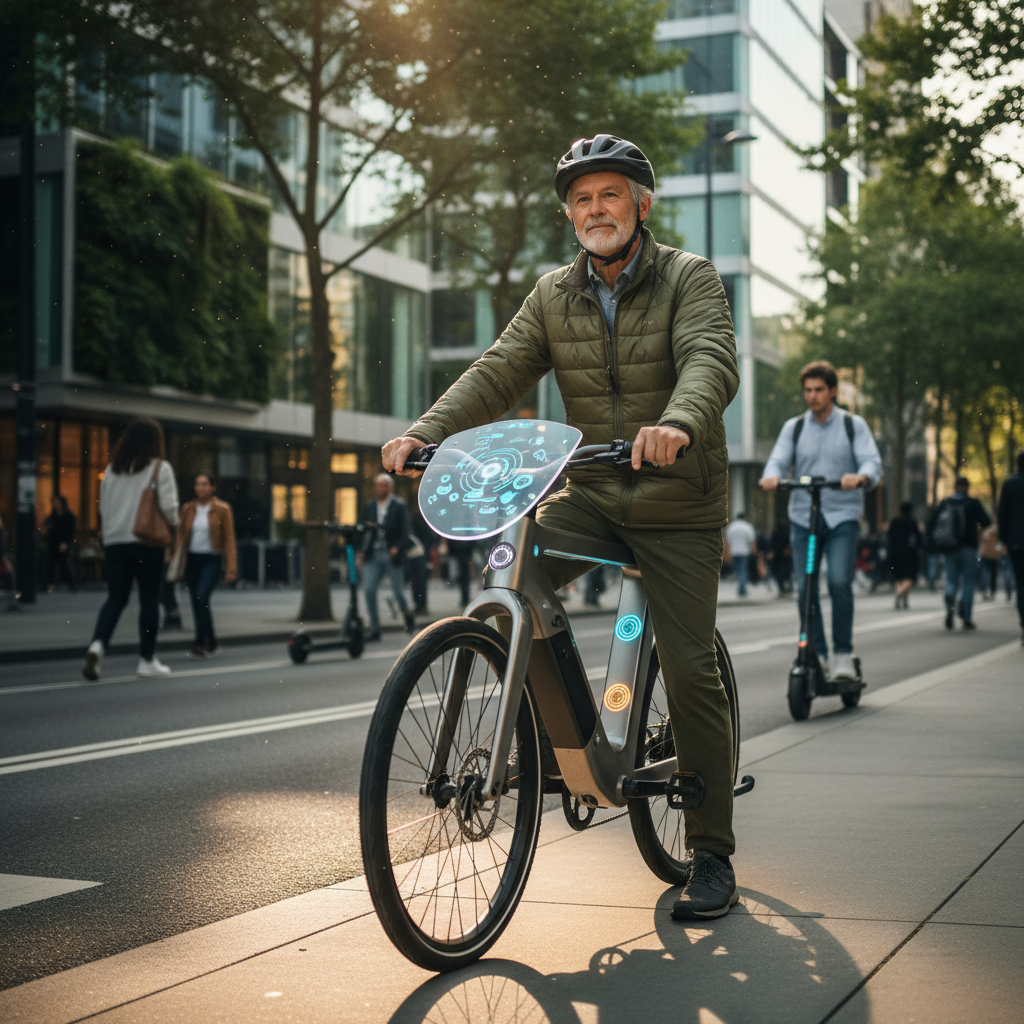เทรนด์ 2027! E-Bike อัจฉริยะ AI ช่วยเบรก ขับขี่ปลอดภัยสุด - ai-smart-ebike-safety-trend