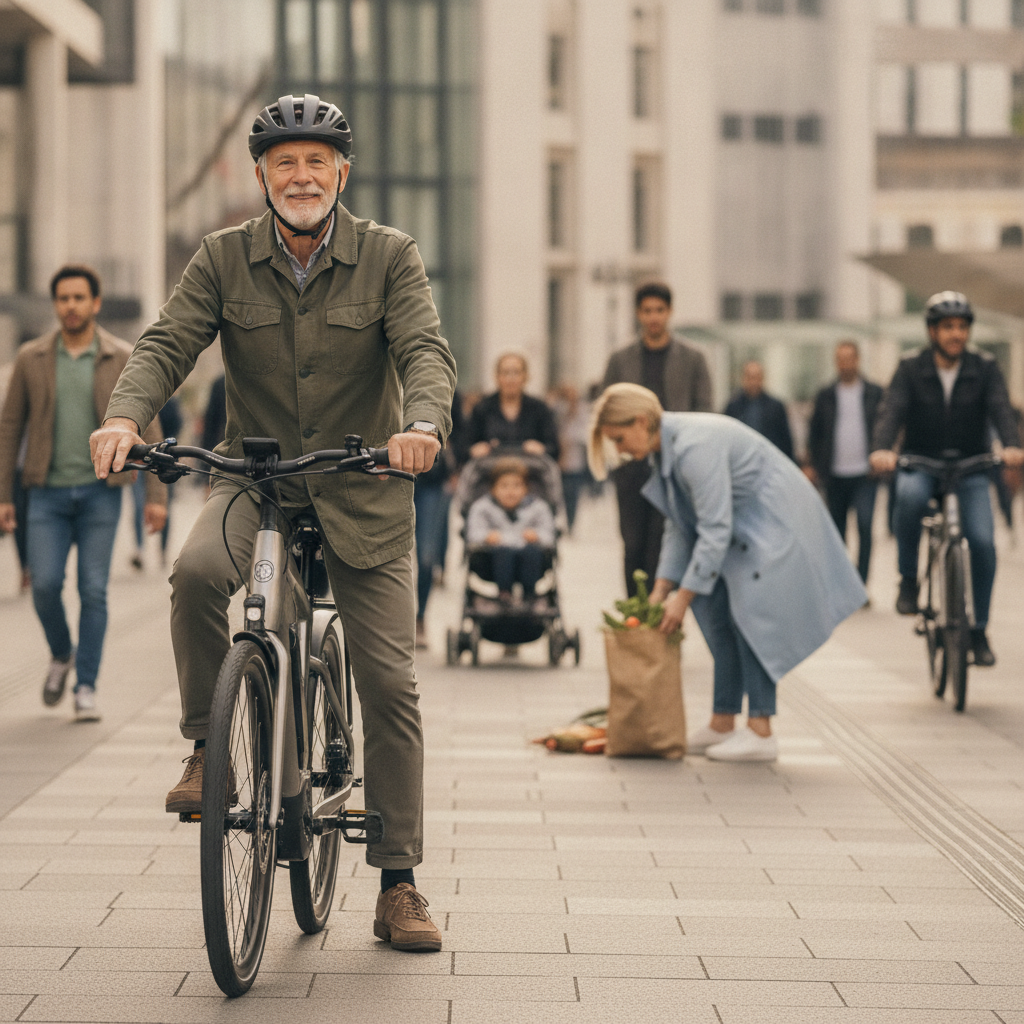เทรนด์ 2027: E-Bike ฝัง AI เบรกฉุกเฉิน ปลอดภัยวัยเก๋า - ai-smart-ebike-safety-trend