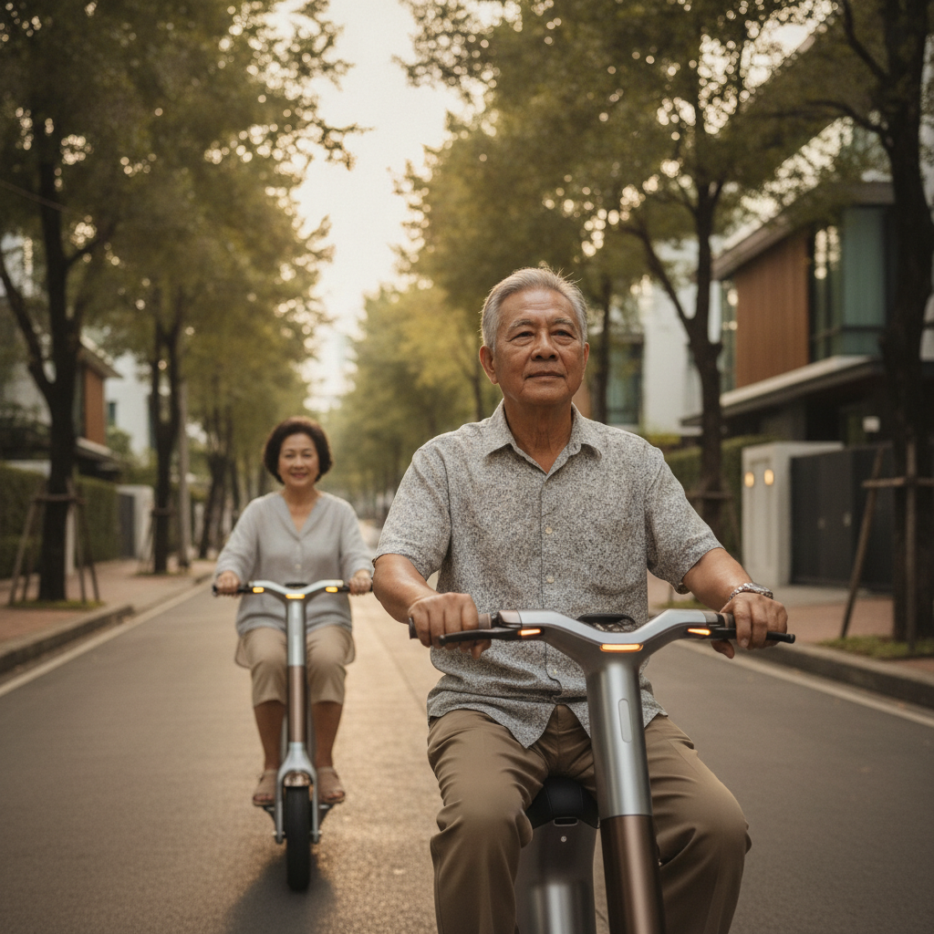 เทรนด์ปลายปี 2026! สกู๊ตเตอร์ไฟฟ้า AI ช่วยเบรกเพื่อวัยเก๋า - ai-smart-scooter-trend-2026