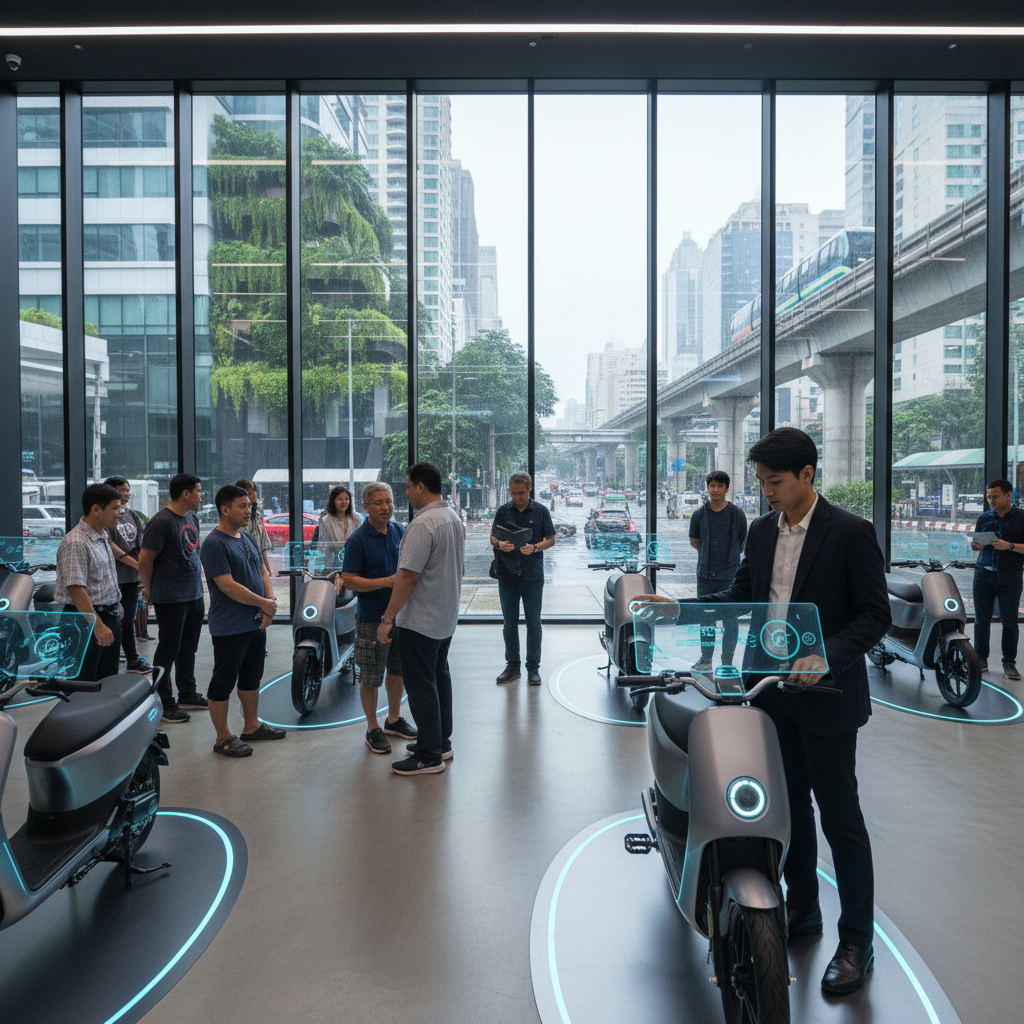 อนาคต E-Bike ไทย 2026! ชูเทคโนโลยี AI ขับขี่ปลอดภัยขั้นสุด - ai-tech-ebike-safety-2026