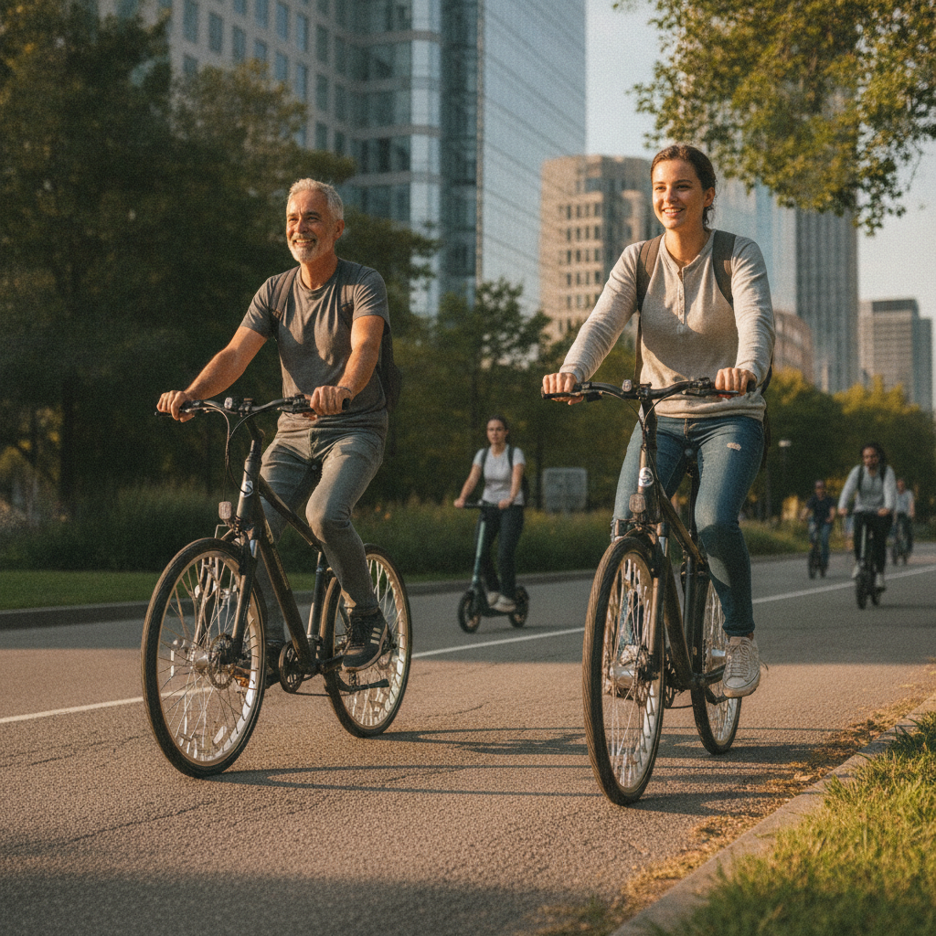 เทรนด์ E-Bike 2027: นวัตกรรมยางไร้ลม หมดปัญหายางรั่ว - airless-tires-ebike-trend