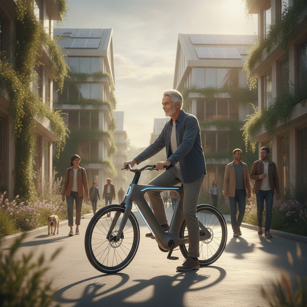 เทรนด์ EV 2027! E-Bike ระบบทรงตัวอัตโนมัติเพื่อผู้สูงอายุ - auto-balance-ebike-ev-trend