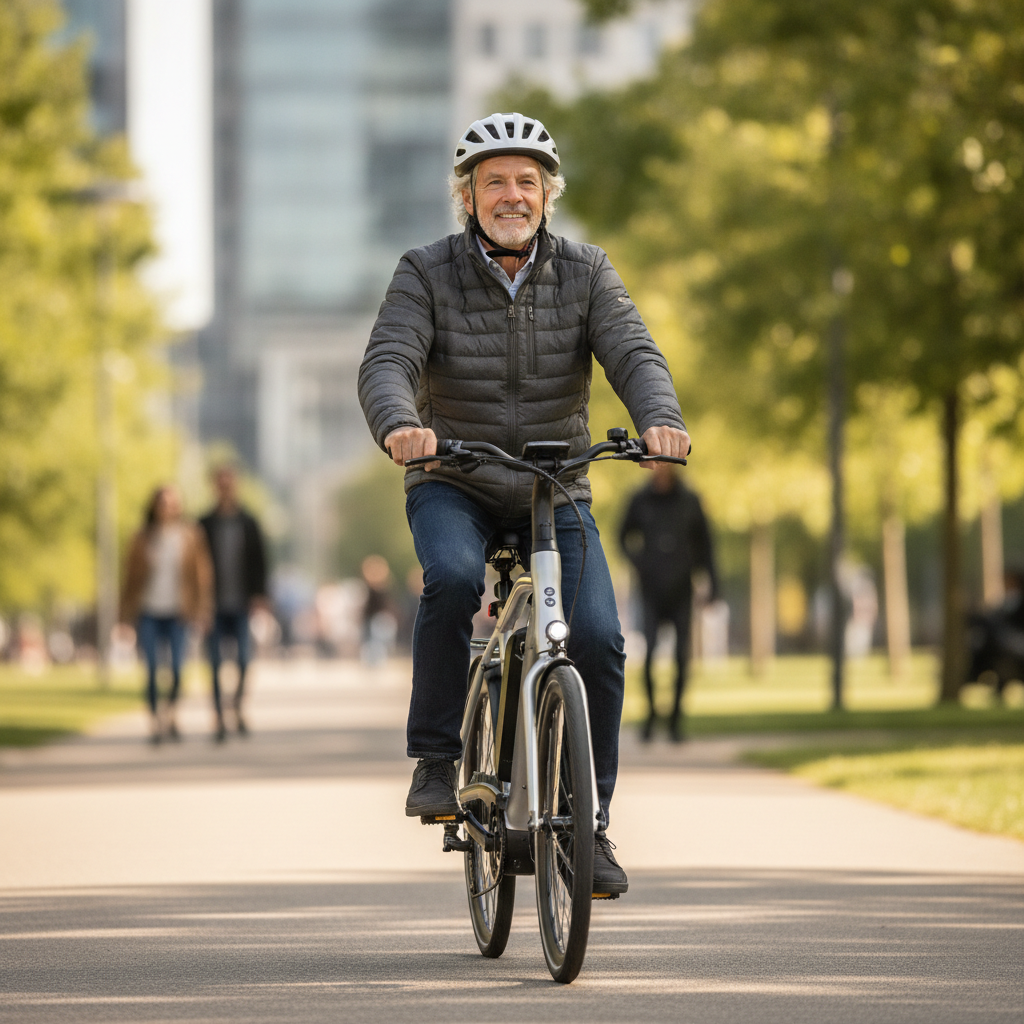 เทรนด์ 2027: E-Bike ทรงตัวอัตโนมัติ ไอเทมสุดล้ำของวัยเก๋า - auto-balance-ebike-trend