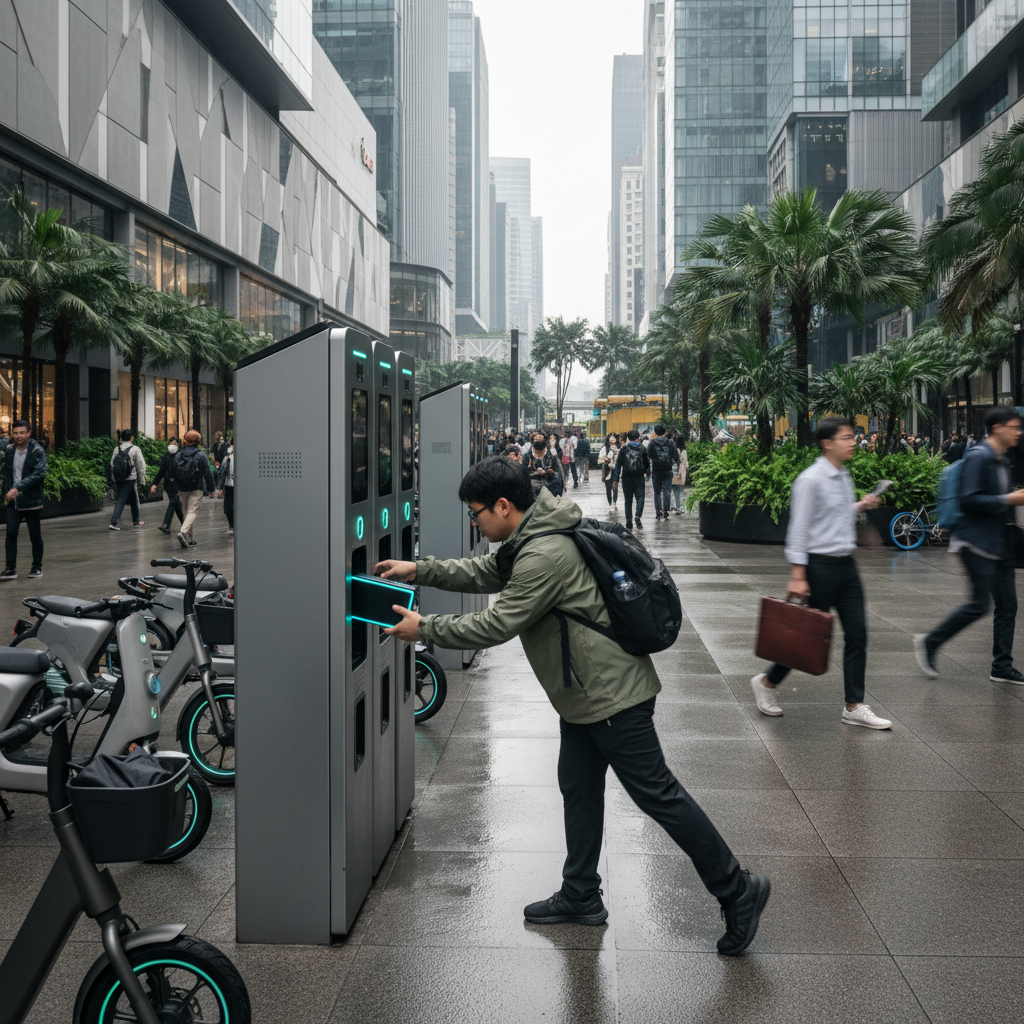 เทรนด์ 2027! สถานีสลับแบตฯ E-Bike ไม่ต้องรอชาร์จ - battery-swap-station-ebike-trend