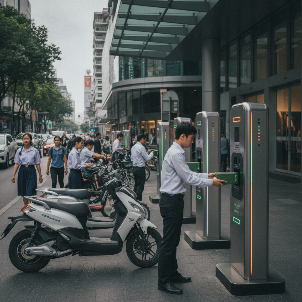 เทรนด์ EV 2027! สถานีสลับแบตเตอรี่ E-Bike ทั่วไทยใน 1 นาที - battery-swapping-ebike-ev-trend