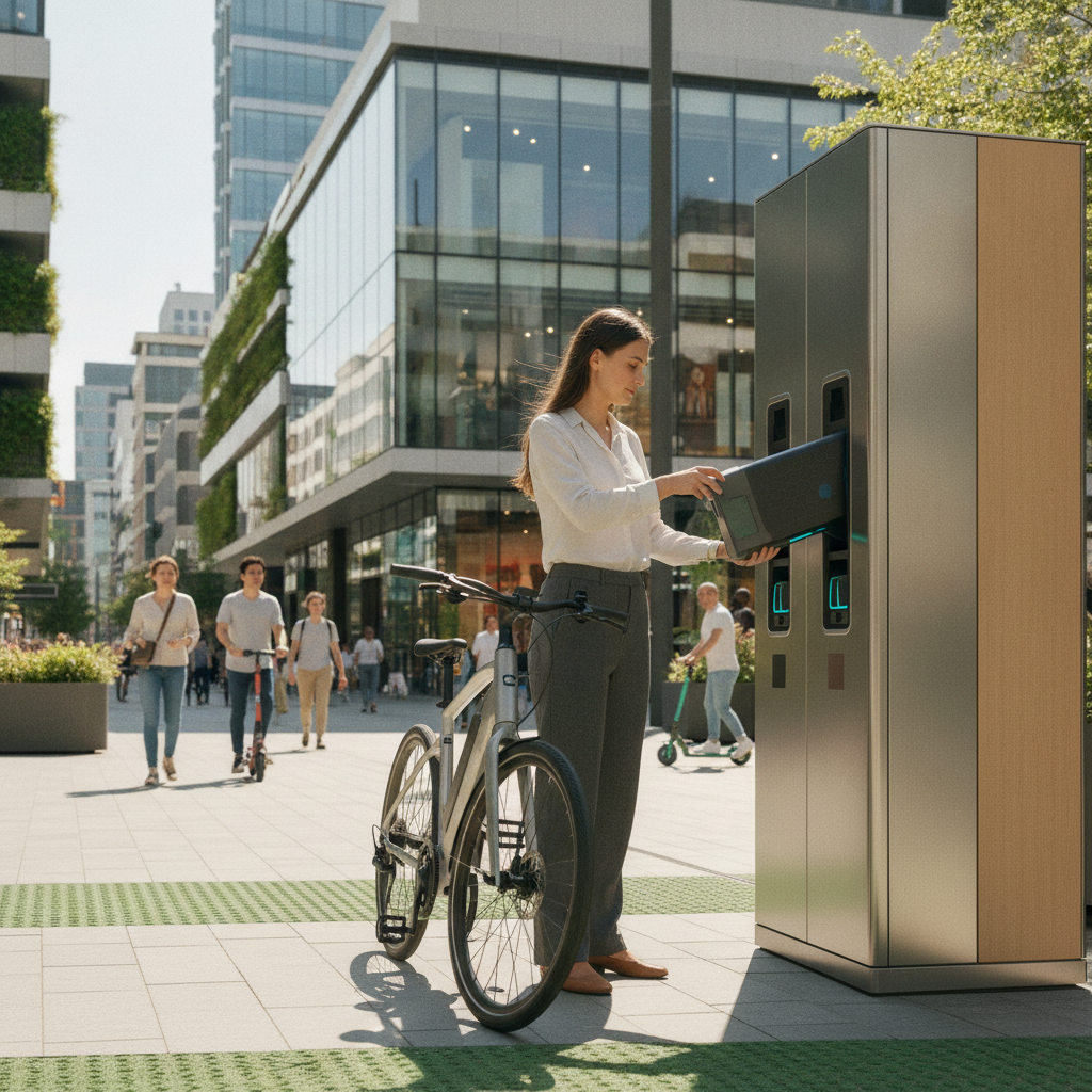 เทรนด์ 2027: สถานีสลับแบต E-Bike เปลี่ยนปุ๊บวิ่งต่อได้เลย - battery-swapping-ebike-ev-trend
