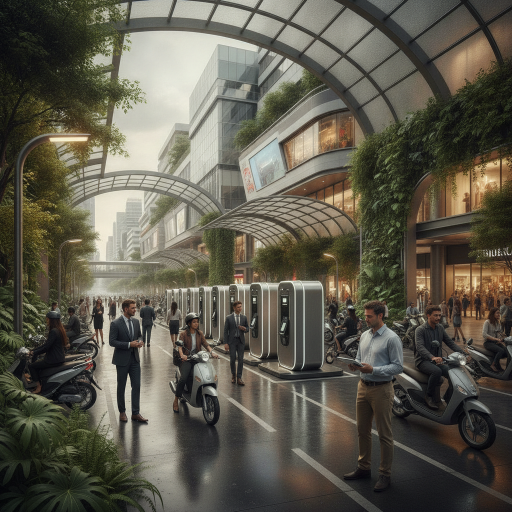 มุมมองผู้เชี่ยวชาญ! อนาคตสถานีสลับแบต E-Bike ในไทยปี 2027 - battery-swapping-ebike-future-trend