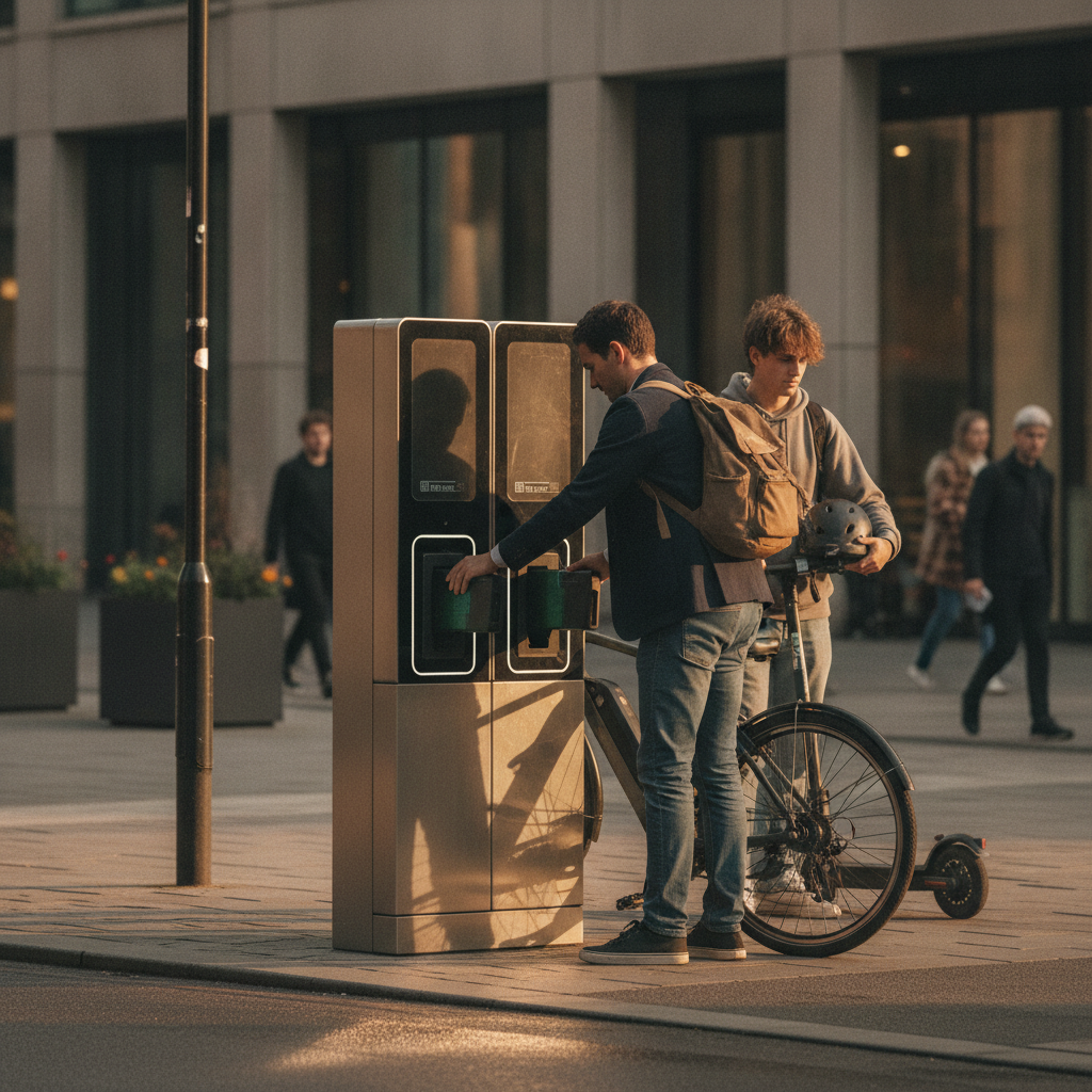 เทรนด์ 2027: สถานีสลับแบต E-Bike หมดปัญหาชาร์จนาน - battery-swapping-ebike-trend