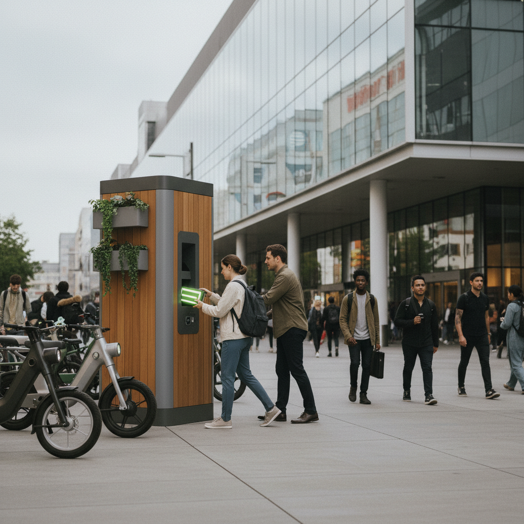 เทรนด์ 2026! สถานีสลับแบตเตอรี่ E-Bike เติมพลังใน 1 นาที - battery-swapping-ebike-trend