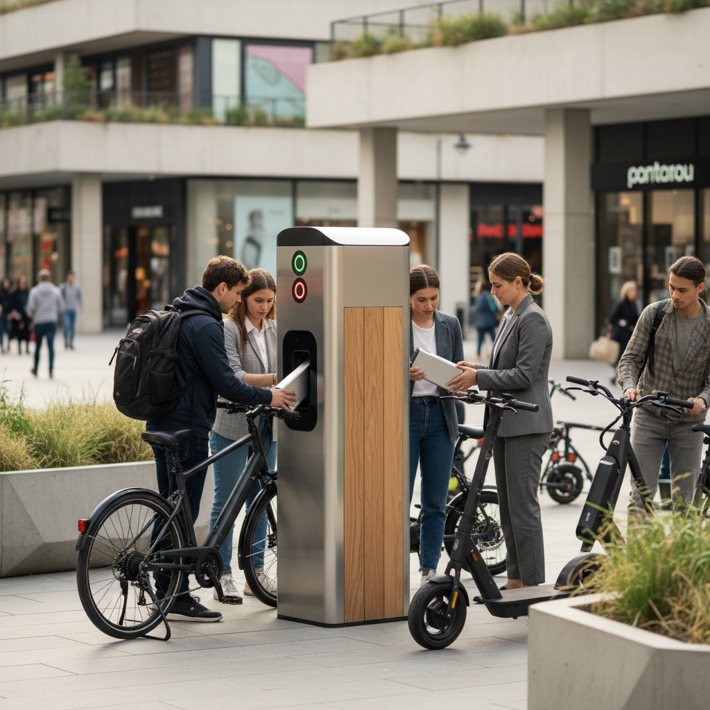 อัปเดต EV ปี 2027! ตู้สลับแบตเตอรี่ E-Bike หมดปัญหาลืมชาร์จ - battery-swapping-ebike-trend