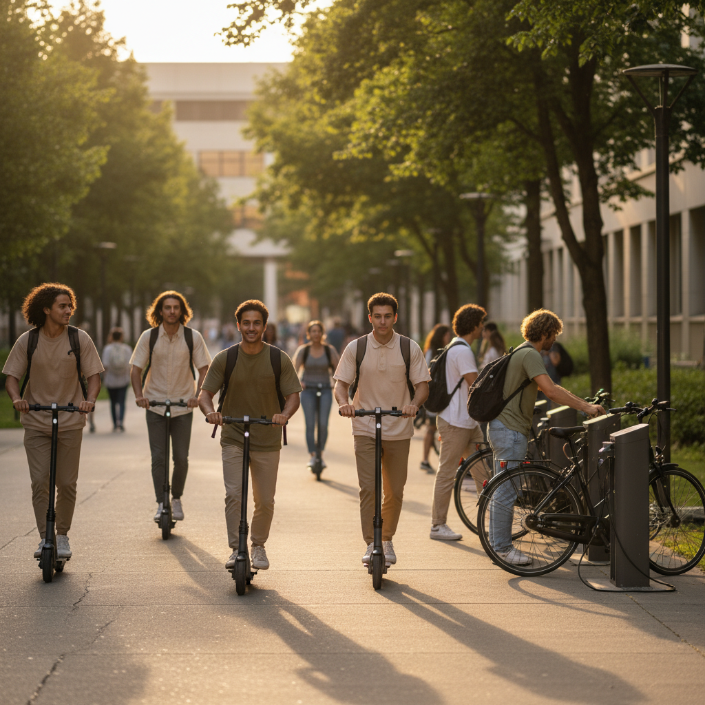 เจาะเทรนด์มหาลัยปลายปี 2026! สกู๊ตเตอร์ไฟฟ้าฮิตรับเปิดเทอม - campus-ev-trend-late-2026