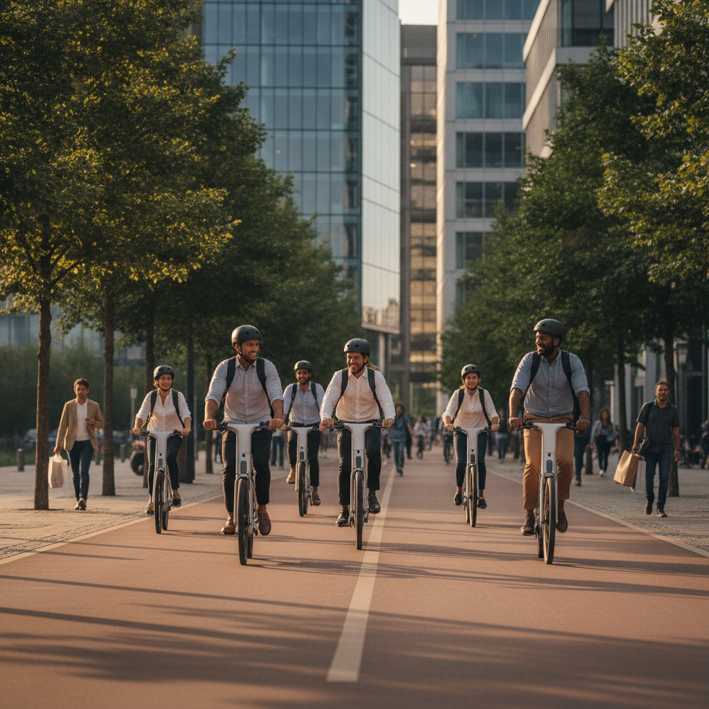 เทรนด์ 2027: องค์กรเล็งแจกสวัสดิการหนุนพนักงานใช้ E-Bike - corporate-ebike-welfare-trend