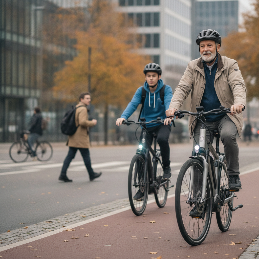 อัปเดต EV ปี 2027: ระบบ AI ช่วยเบรก E-Bike ปลอดภัยทุกวัย - ebike-ai-safety-brake-2027
