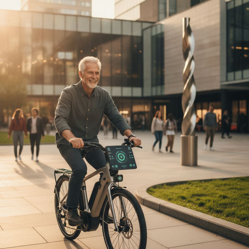 เทรนด์ E-Bike 2027: เทคโนโลยี AI ช่วยขับขี่ปลอดภัย - ebike-ai-safety-tech-2027