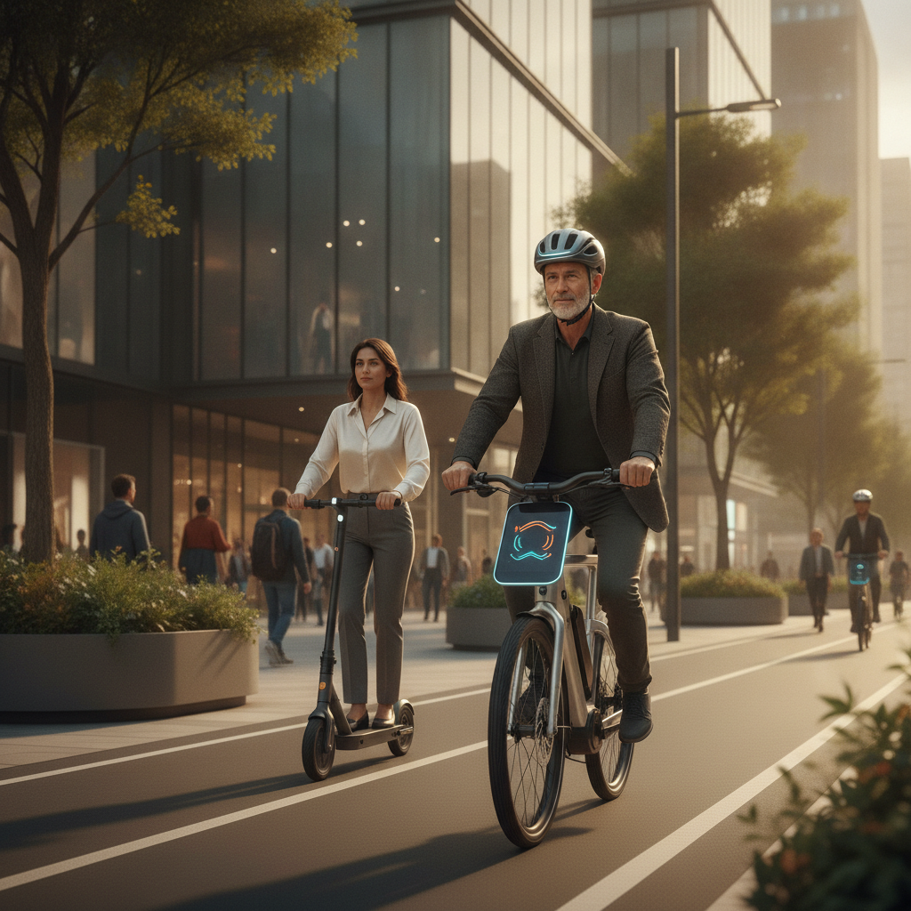 ส่องเทรนด์ EV 2027: นวัตกรรม E-Bike ติด AI ขับขี่ปลอดภัย - ebike-ai-safety-tech-trend