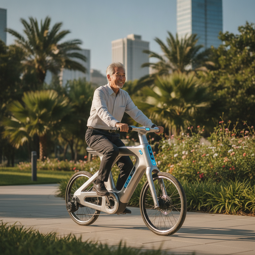 อนาคต E-Bike 2026! เทคโนโลยี AI กันล้ม ตอบโจทย์วัยเก๋า - ebike-ai-safety-trend-2026