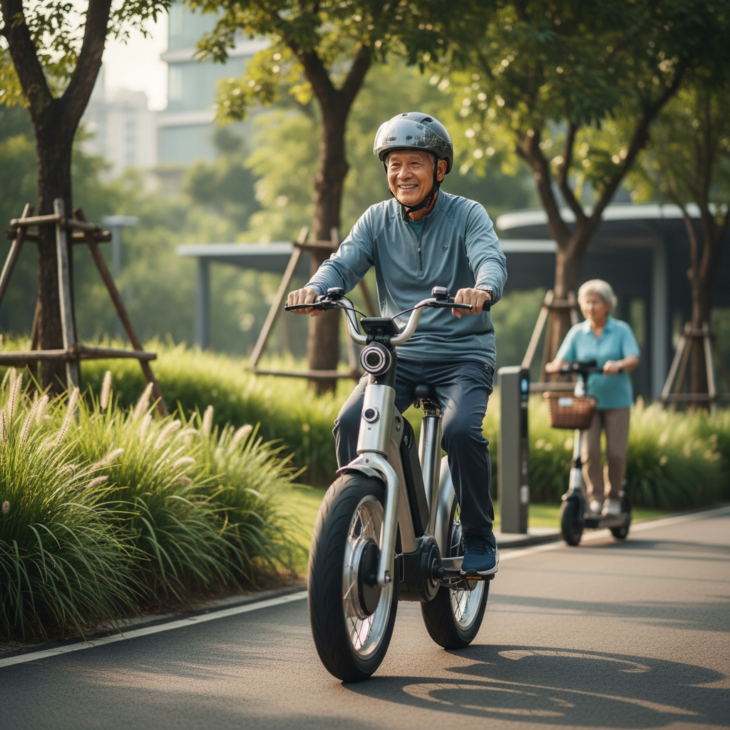 เทรนด์ E-Bike ปี 2027! นวัตกรรม AI ช่วยเบรกปลอดภัยวัยเก๋า - ebike-ai-safety-trend-2027
