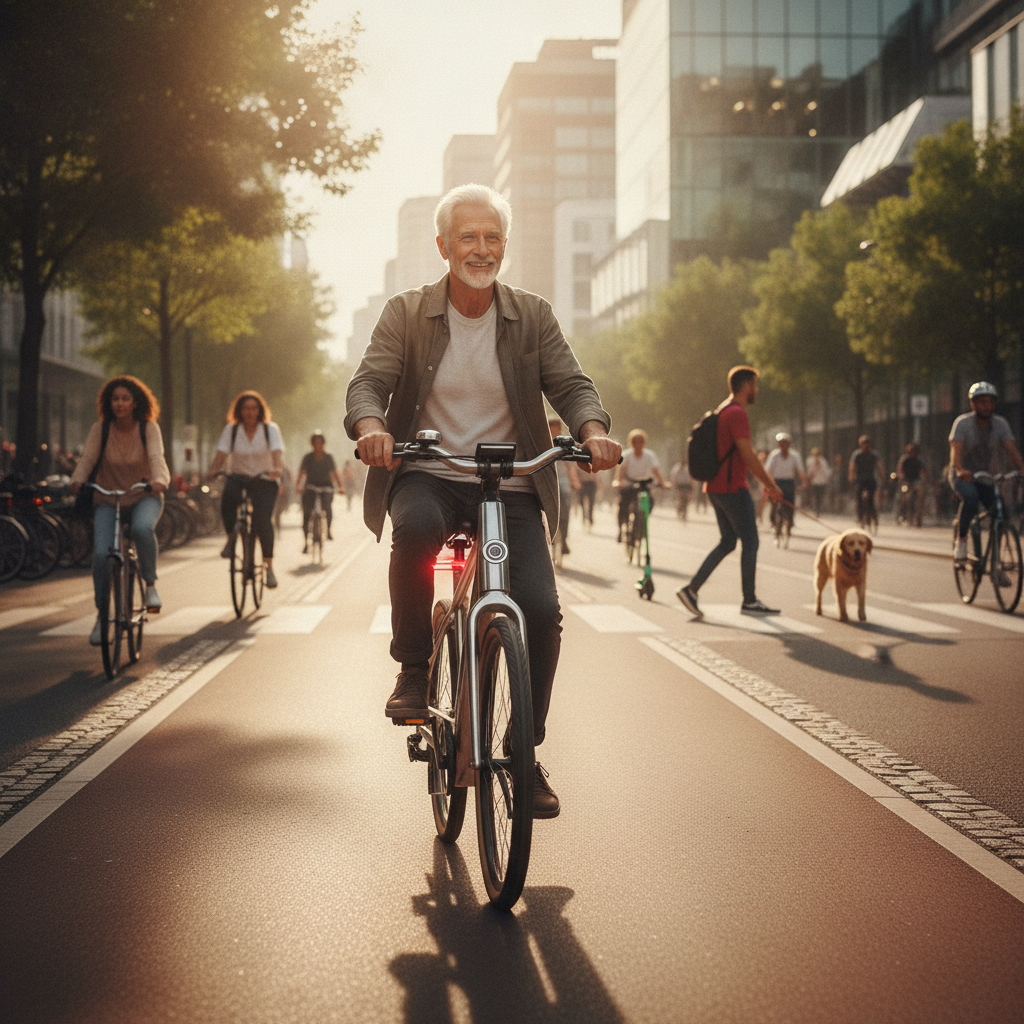 เทรนด์ 2027: E-Bike ฝัง AI กันชนอัตโนมัติ ขับขี่ปลอดภัย 100% - ebike-ai-sensor-safety-trend