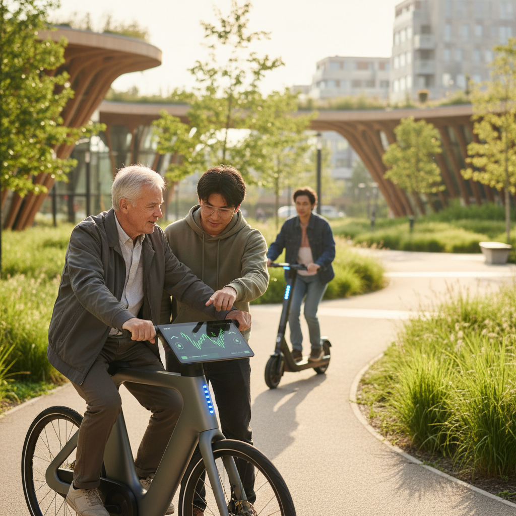 รีวิวเทรนด์ EV 2027! นวัตกรรม AI ช่วย E-Bike ปลอดภัยขั้นสุด - ebike-ai-sensor-trend-2027