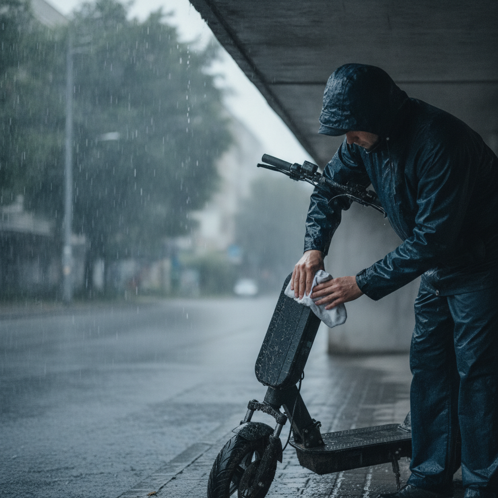 เคล็ดลับดูแลแบตเตอรี่ E-Bike หน้าฝนให้ทนทาน ปลอดภัย 100% - ebike-battery-rainy-season-care