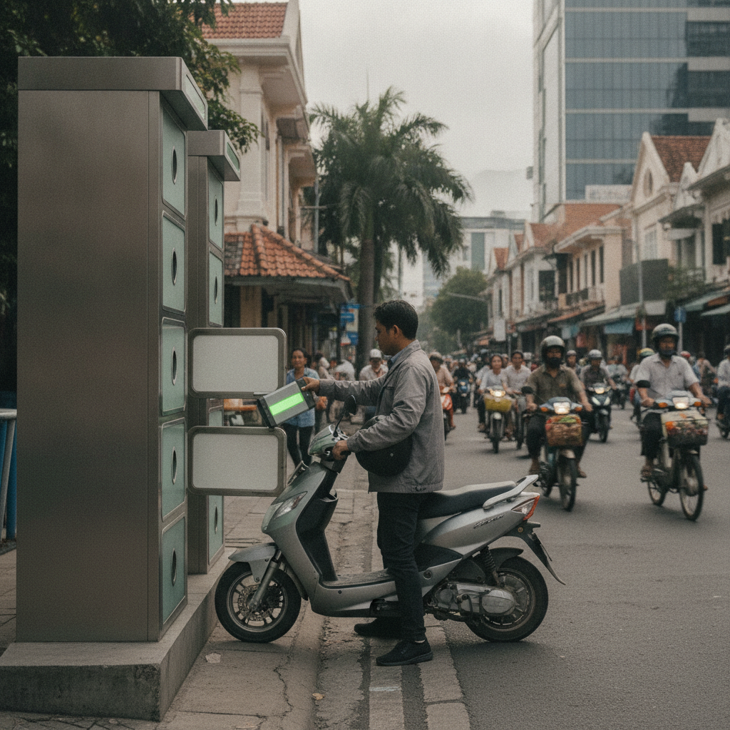 จับตาเทรนด์ 2027: สถานีสลับแบต E-Bike เปลี่ยนไวใน 1 นาที - ebike-battery-swap-station-trend