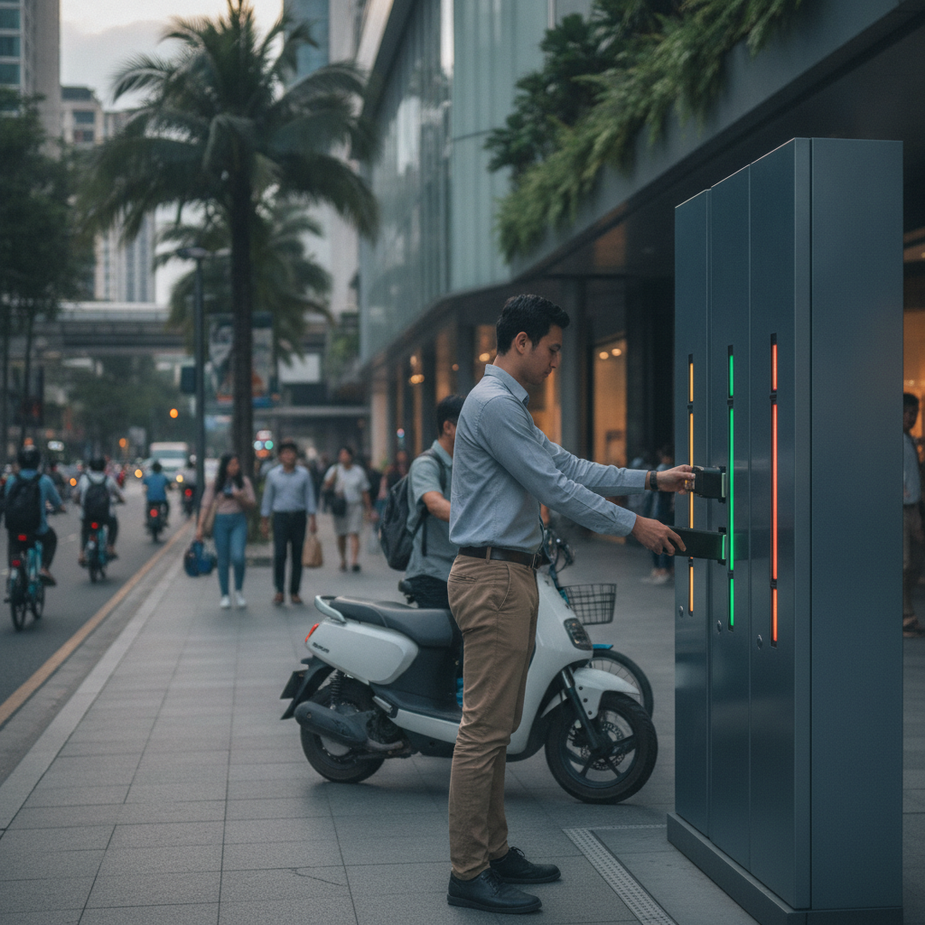 เทรนด์ EV ปลายปี 2026: นวัตกรรมสลับแบตเตอรี่ E-Bike สุดล้ำ - ebike-battery-swap-trend
