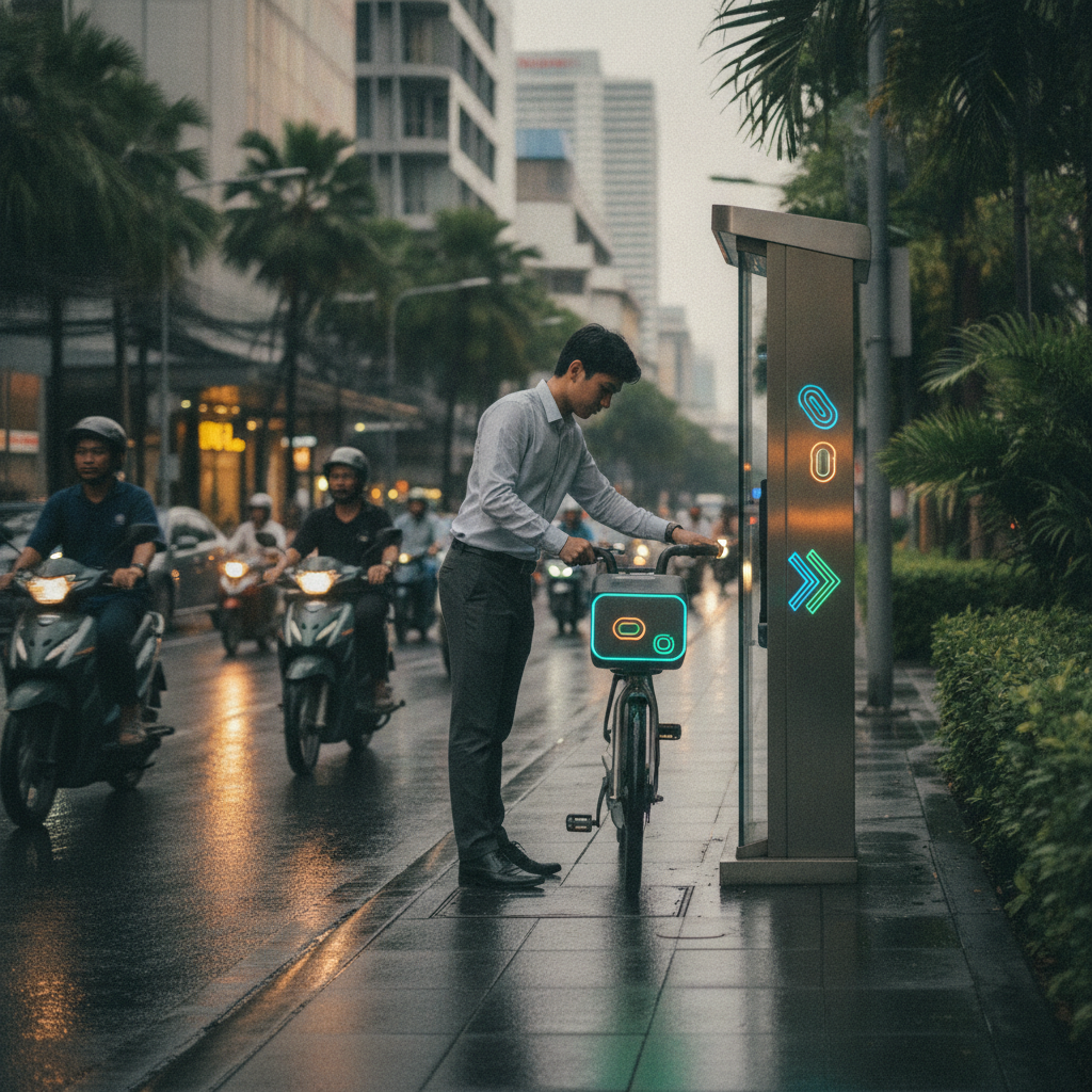 เทรนด์ปลายปี 2026: จุดสลับแบตเตอรี่ E-Bike ขยายทั่วไทย - ebike-battery-swap-trend