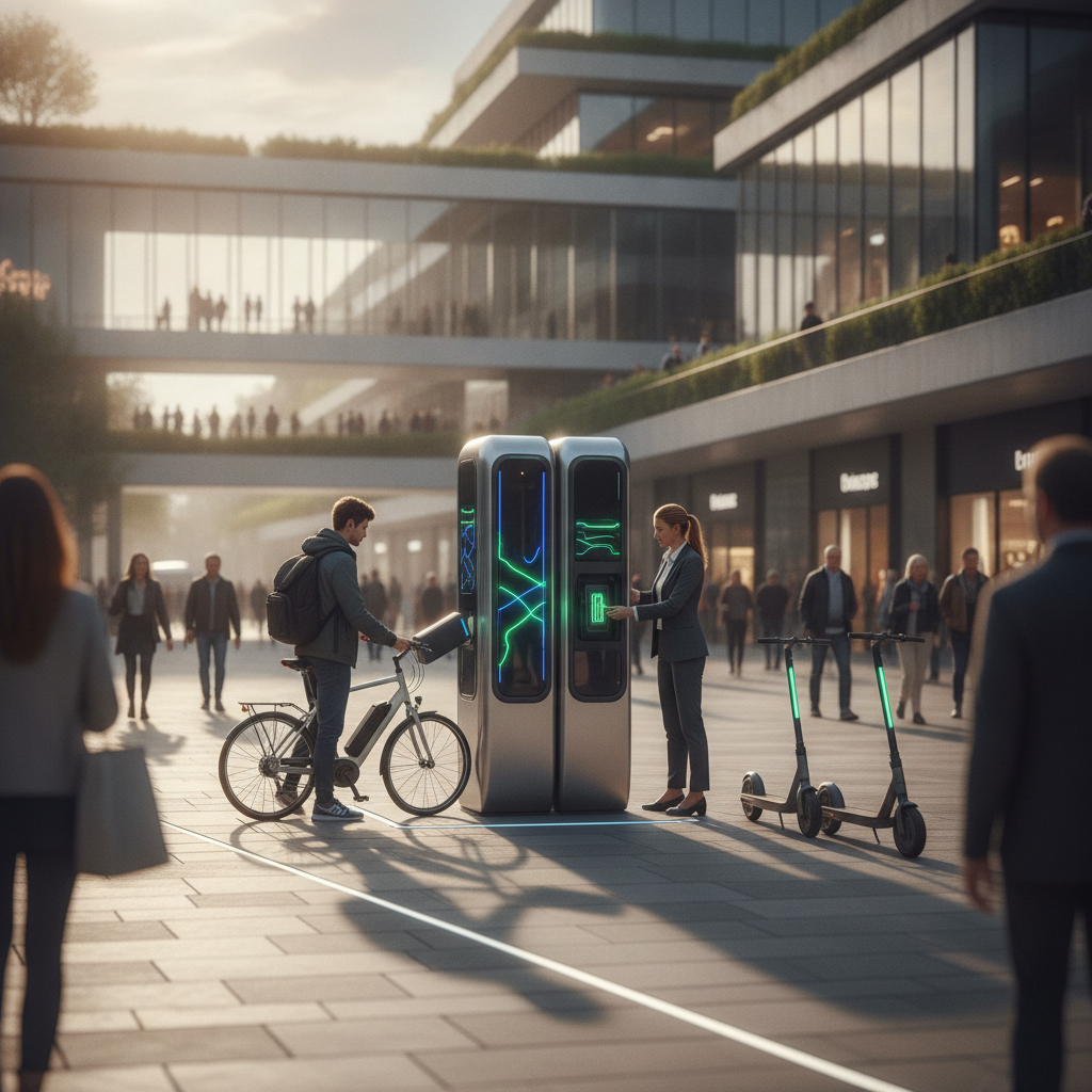 อนาคต E-Bike 2027: นวัตกรรมสลับแบตเตอรี่ ไม่ต้องรอชาร์จ - ebike-battery-swap-trend-2027