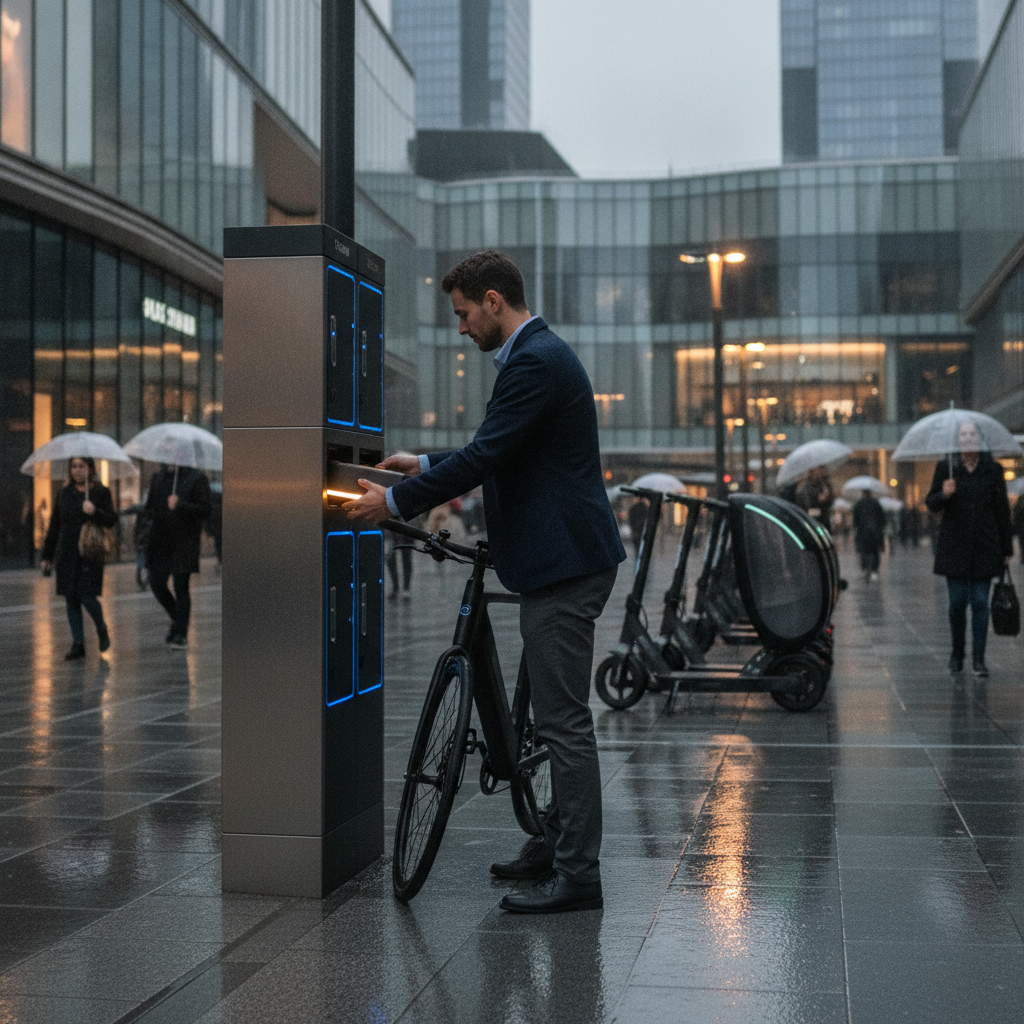 จับตาเทรนด์ 2027: ตู้สลับแบต E-Bike หมดปัญหาการรอชาร์จ - ebike-battery-swap-trend