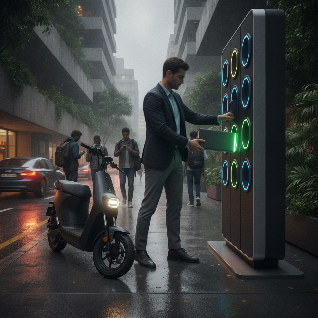 เทรนด์ EV 2027: ตู้สลับแบต E-Bike ทั่วไทย เปลี่ยนไว 1 นาที - ebike-battery-swap-trend