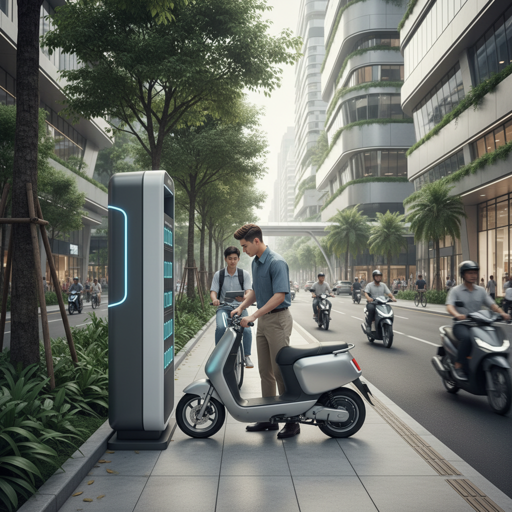 วิเคราะห์เทรนด์ 2027! สลับแบตฯ E-Bike ลุยต่อไม่ต้องรอชาร์จ - ebike-battery-swap-trend