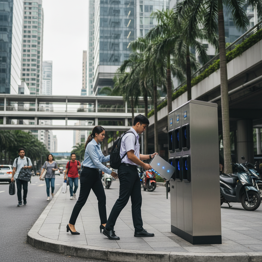 อนาคต EV 2027! ผุดเทรนด์ตู้สลับแบตฯ E-Bike ไม่ต้องรอชาร์จ - ebike-battery-swap-trend