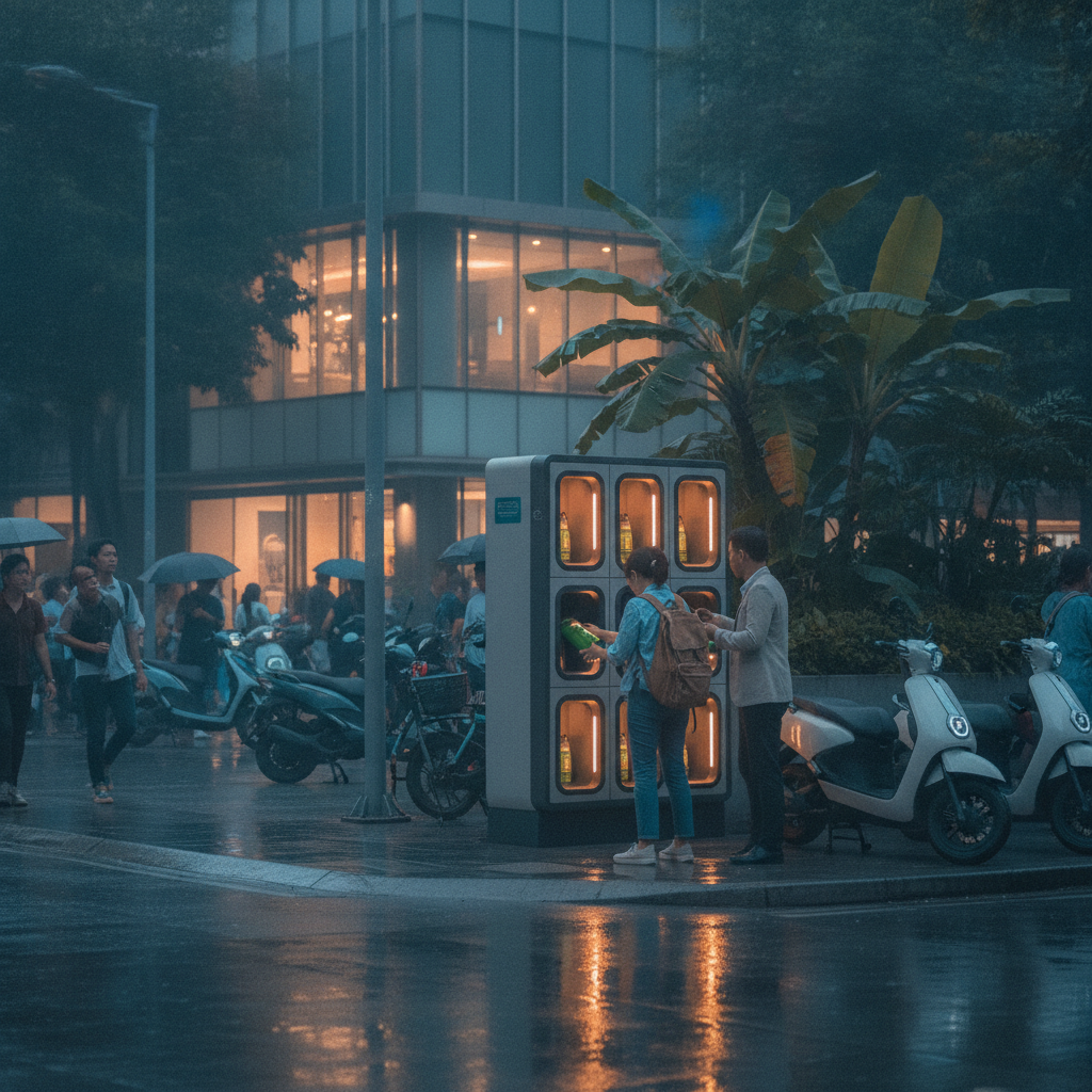 เทรนด์ตู้สลับแบต E-Bike ปลายปี 2026 หมดปัญหารอชาร์จ - ebike-battery-swapping-trend