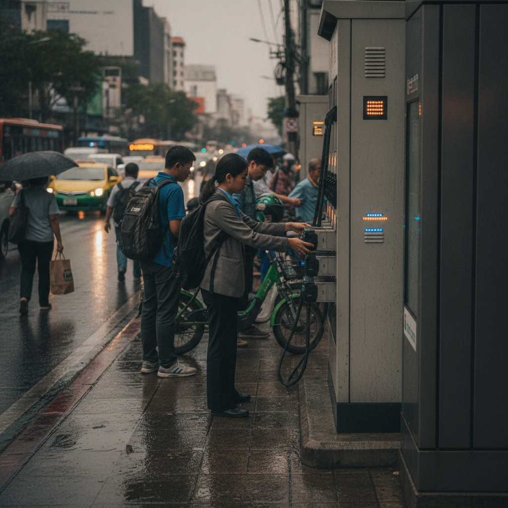 วิเคราะห์ตลาด EV: เทรนด์ตู้สลับแบต E-Bike มาแรงต้นปี 2027 - ebike-battery-swapping-trend