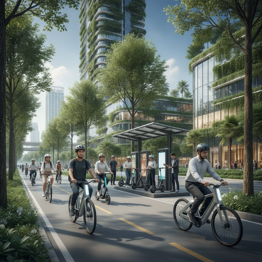เทรนด์ EV 2027: ขี่ E-Bike สะสมคาร์บอนเครดิตแลกส่วนลด - ebike-carbon-credit-trend-2027