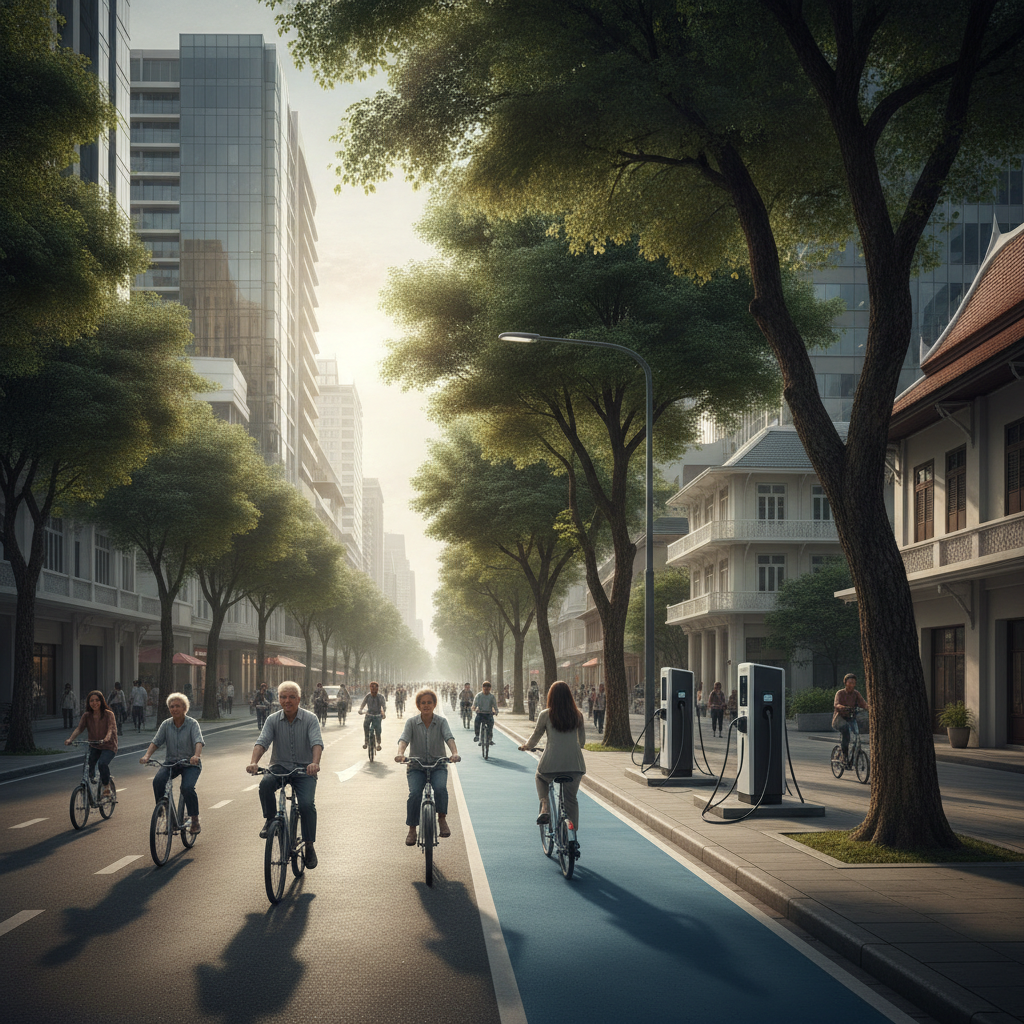 นโยบาย EV 2027: รัฐเล็งขยายจุดชาร์จ E-Bike ทั่วเมือง - ebike-charging-policy-2027