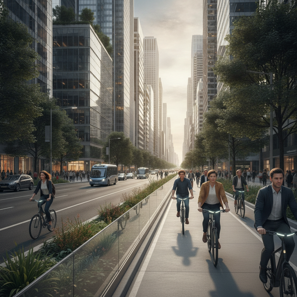 เทรนด์ EV 2027: ส่องโปรเจกต์เลนพิเศษ E-Bike ขับขี่ปลอดภัย - ebike-dedicated-lane-trend