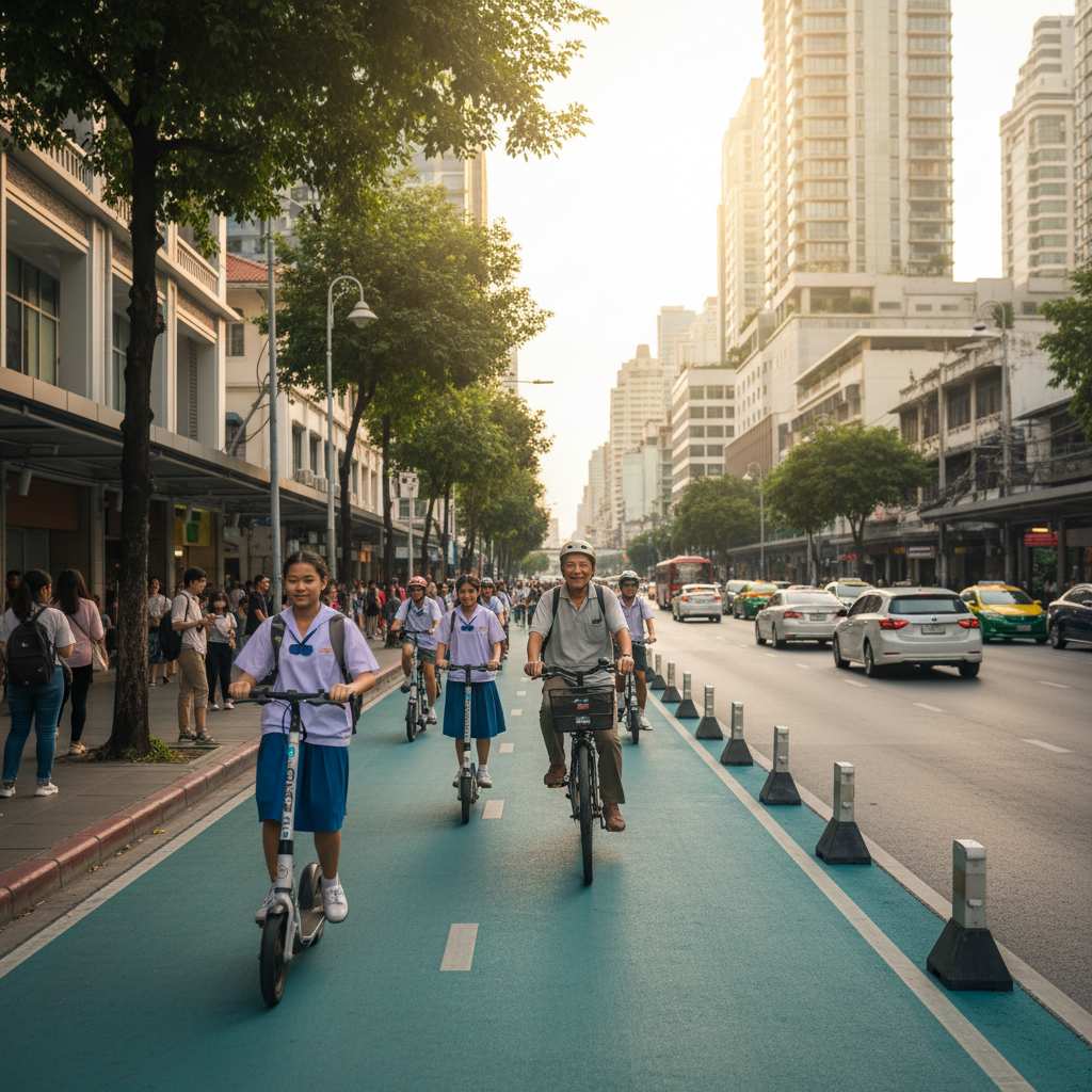 จับตาเทรนด์เลนพิเศษ E-Bike นโยบายความปลอดภัยใหม่ปี 2027 - ebike-ev-lane-policy-2027